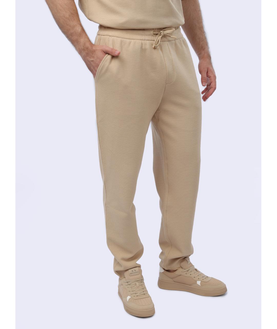 ARMANI EXCHANGE Бежевые повседневные брюки, фото 5