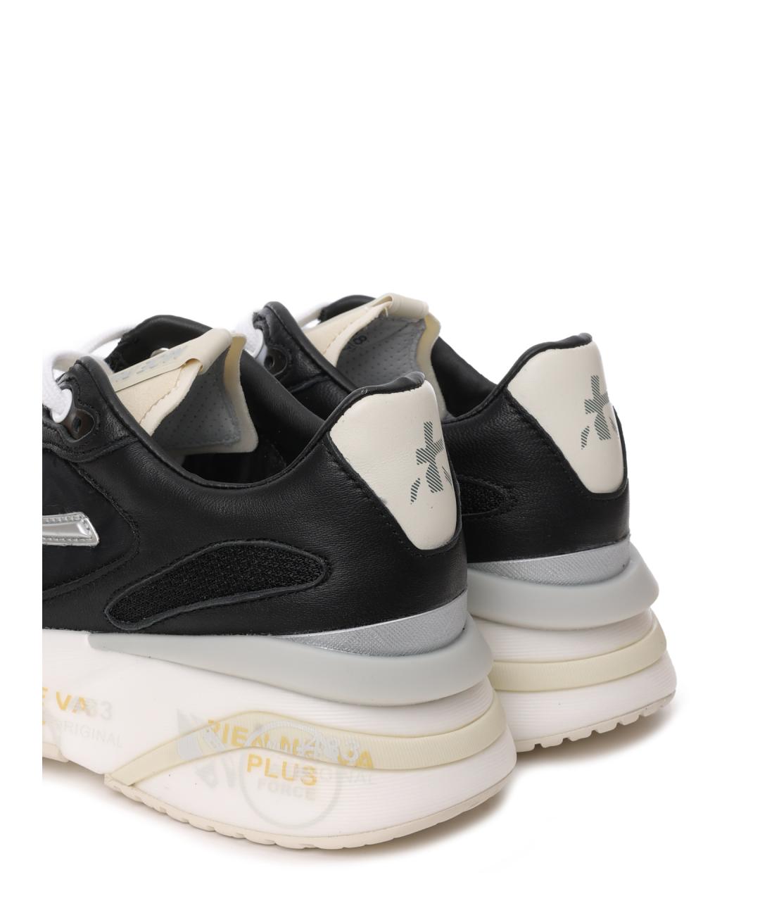 PREMIATA Черные кожаные кроссовки, фото 6