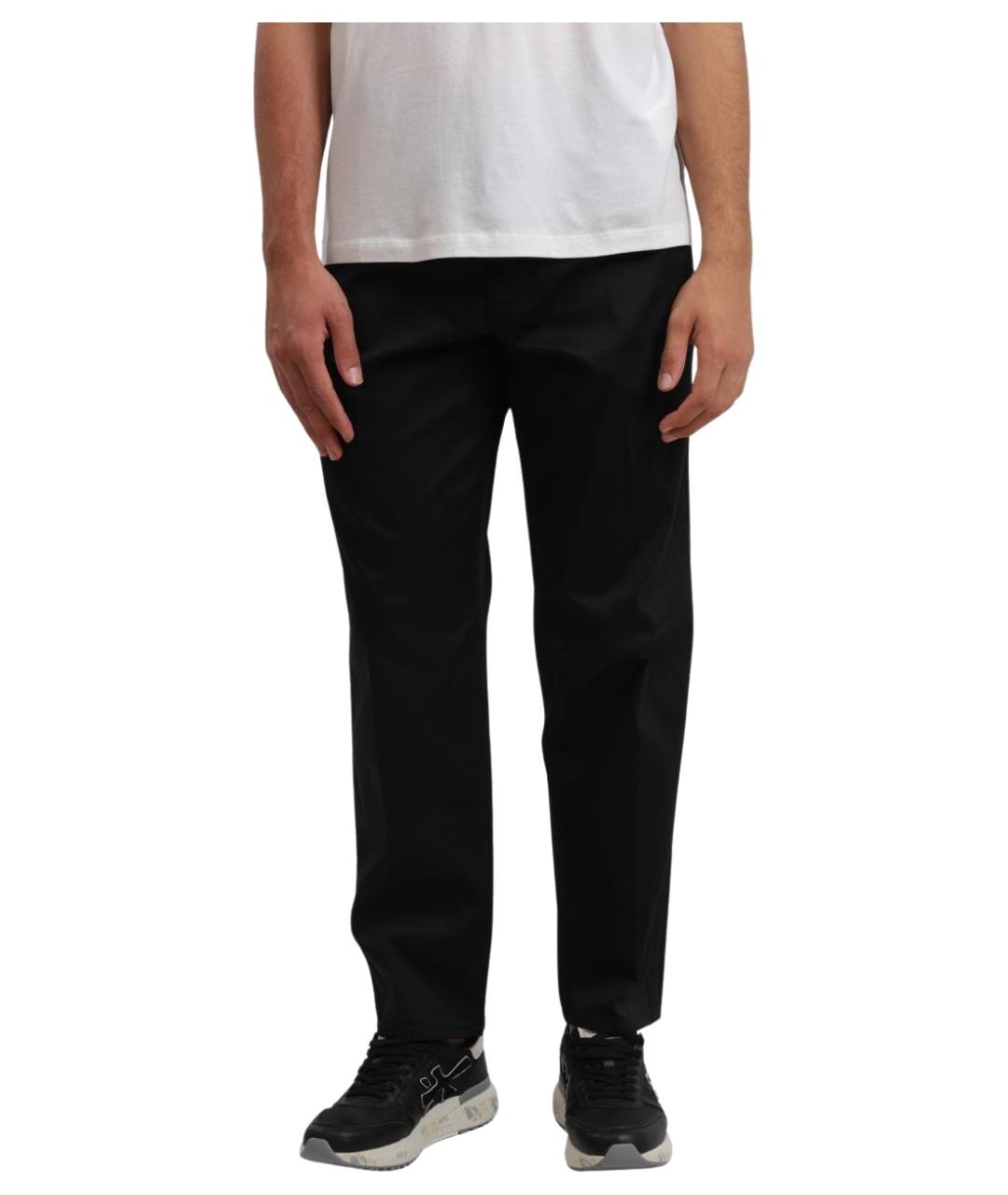 EMPORIO ARMANI Черные прямые джинсы, фото 1