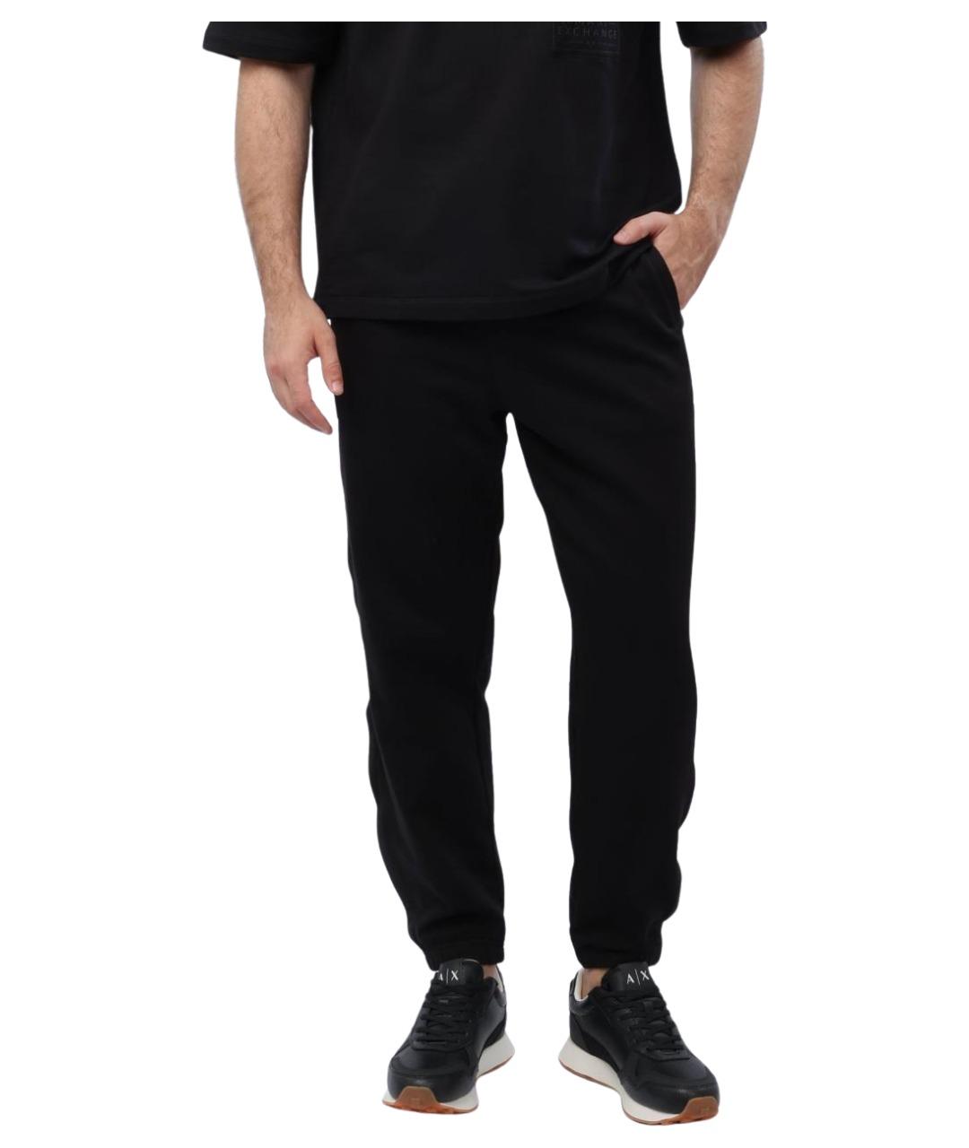 ARMANI EXCHANGE Черные повседневные брюки, фото 1