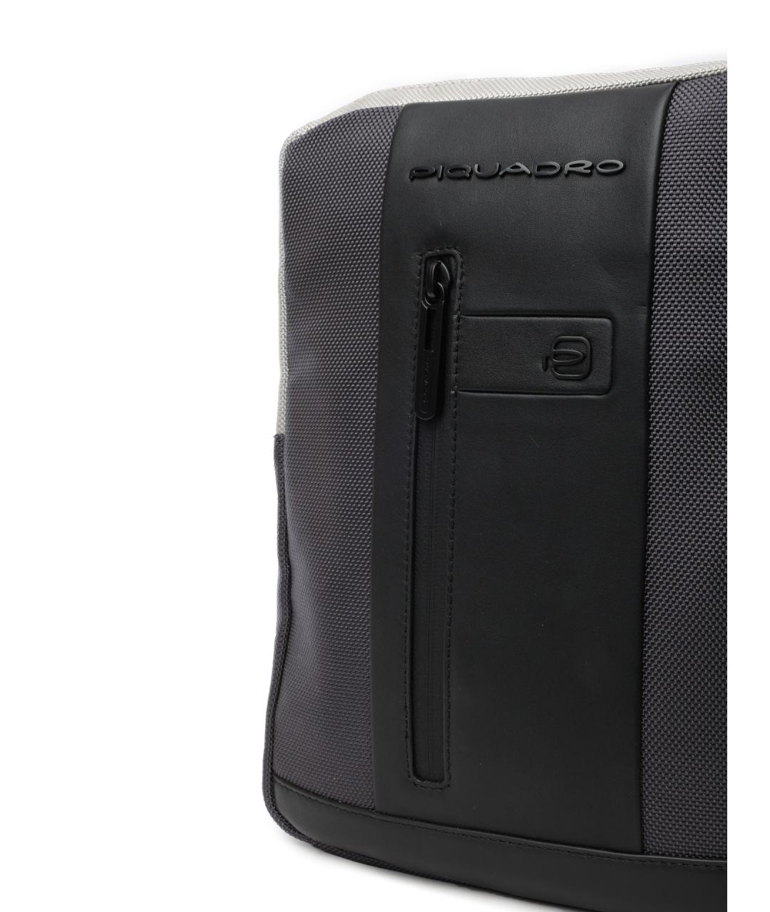 PIQUADRO Мульти тканевая сумка на плечо, фото 4