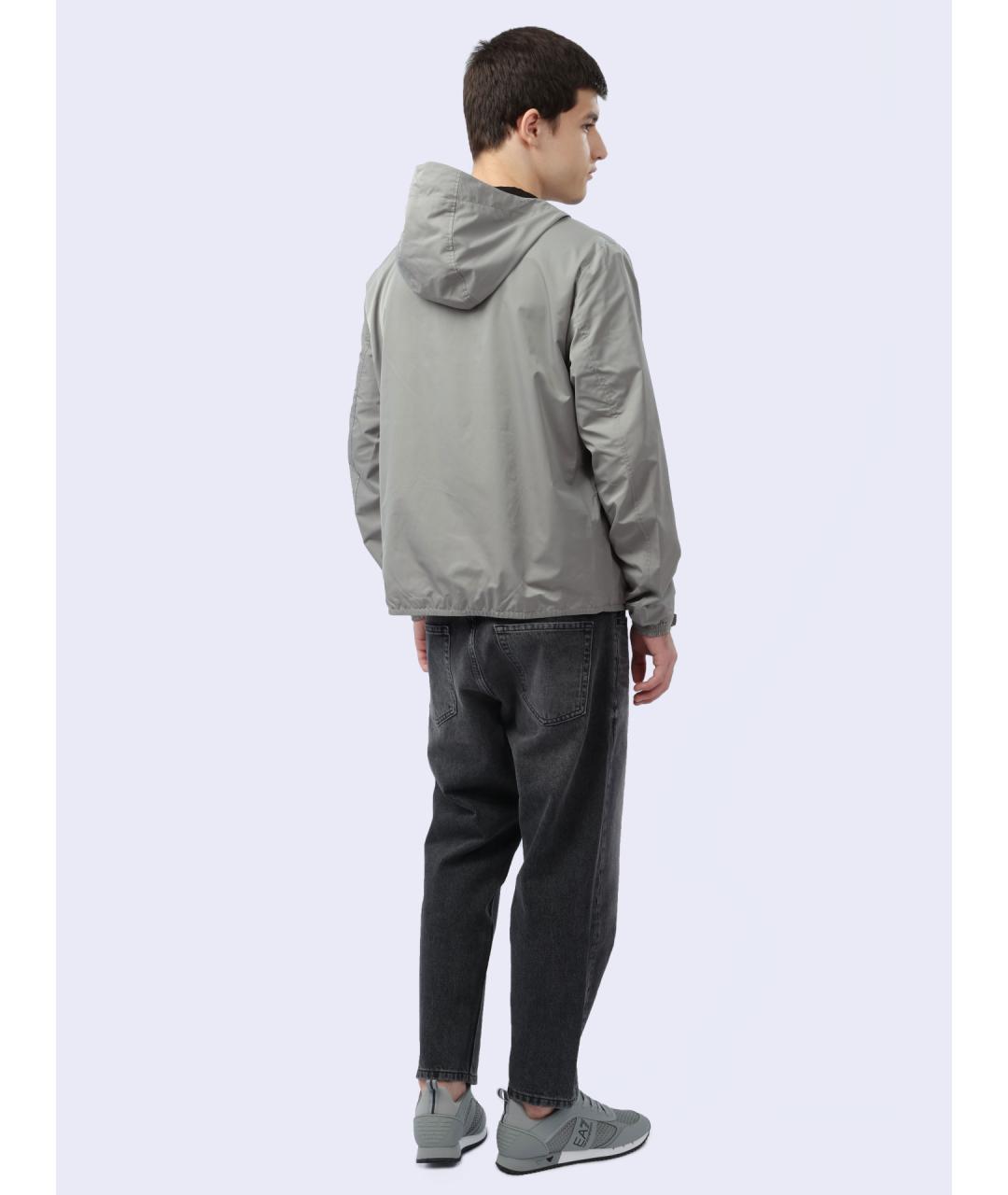 EMPORIO ARMANI Серая куртка, фото 5