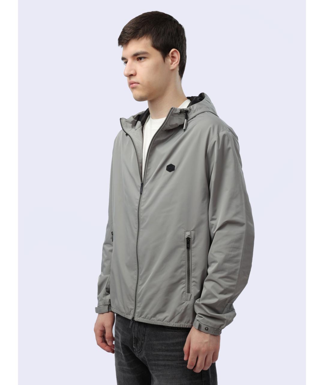 EMPORIO ARMANI Серая куртка, фото 3