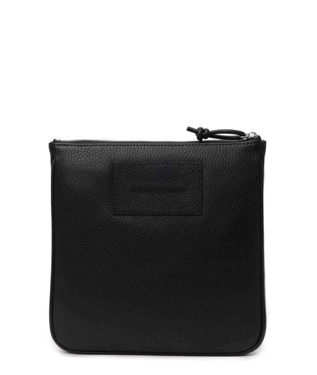 EMPORIO ARMANI Кожаная сумка на плечо, фото 1
