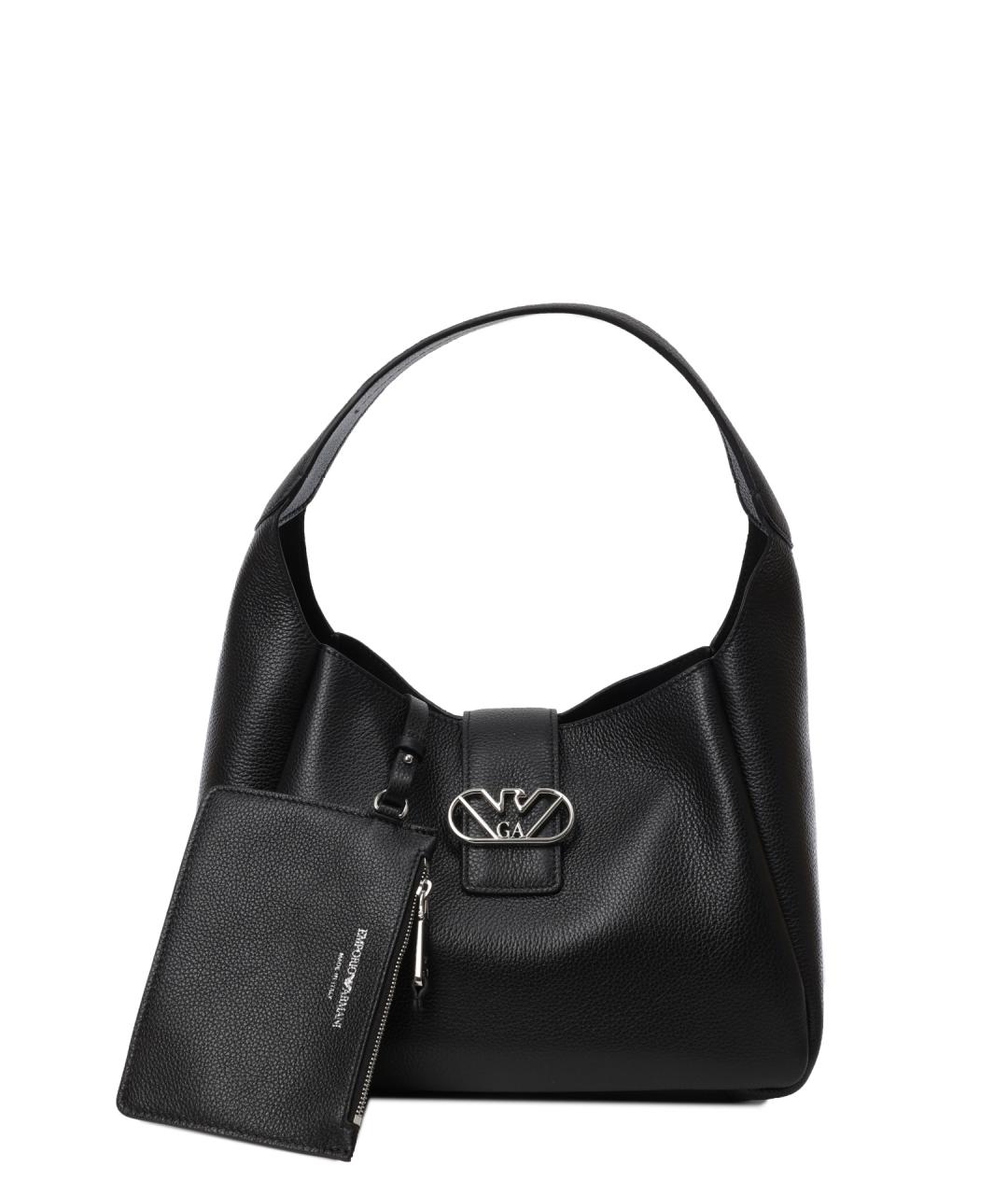 EMPORIO ARMANI Кожаная сумка через плечо, фото 1