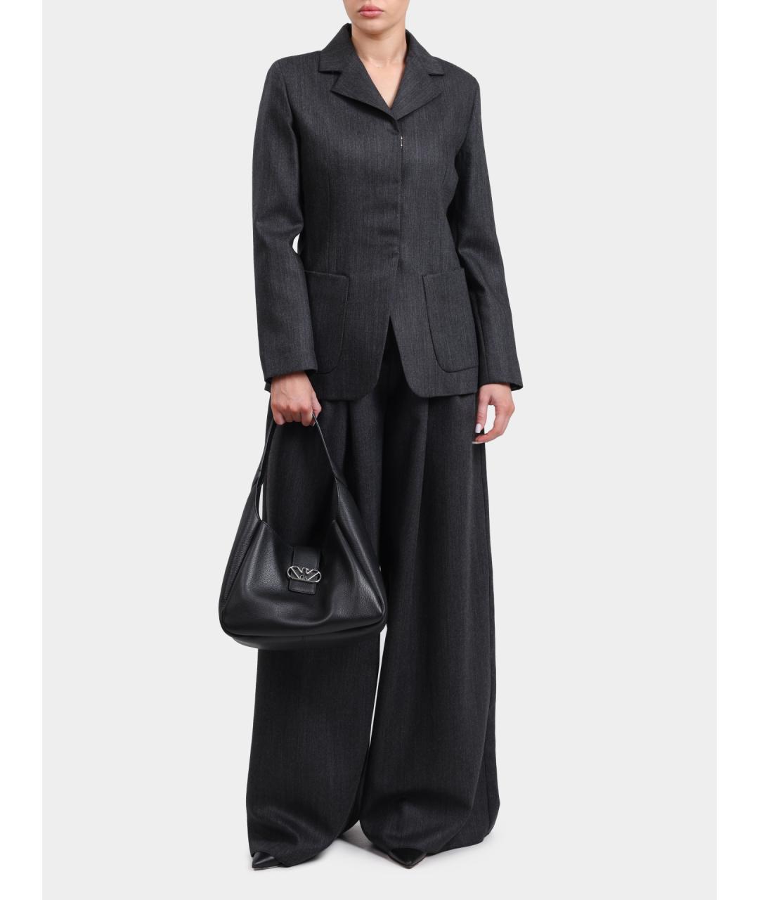 EMPORIO ARMANI Кожаная сумка через плечо, фото 3