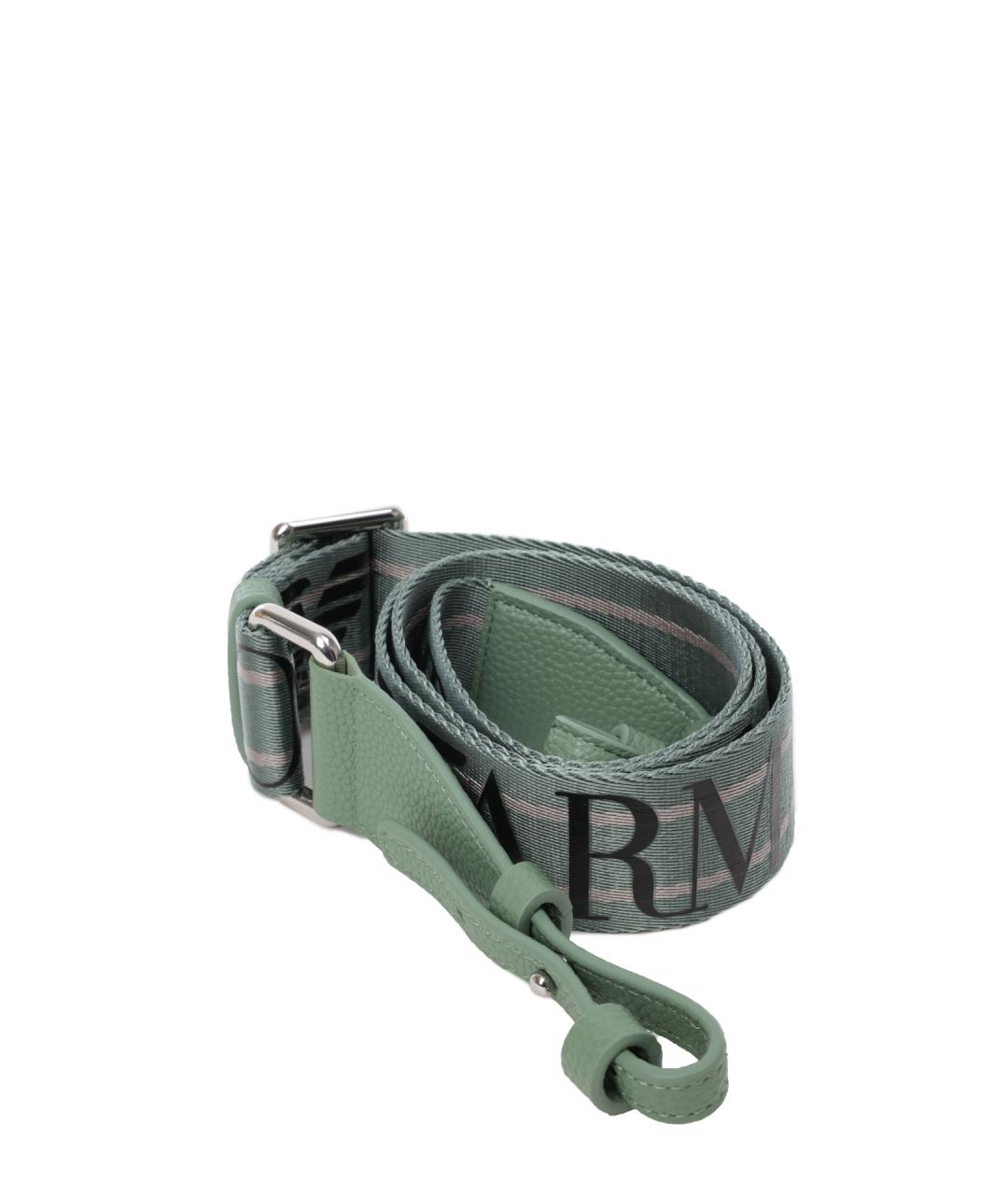 EMPORIO ARMANI Зеленая сумка с короткими ручками, фото 6