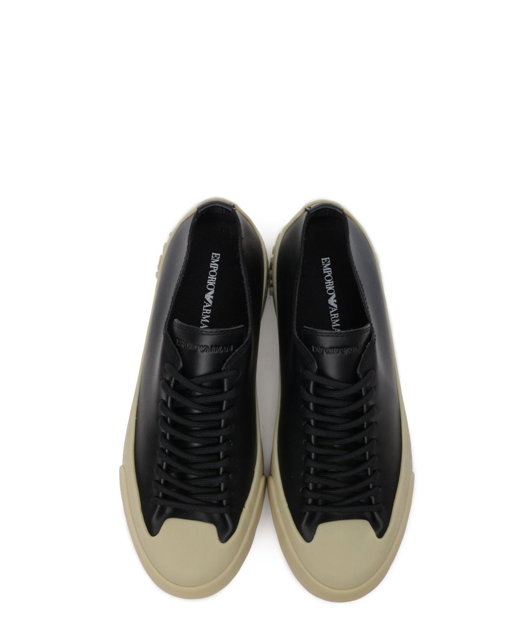 EMPORIO ARMANI Кожаные кеды, фото 5