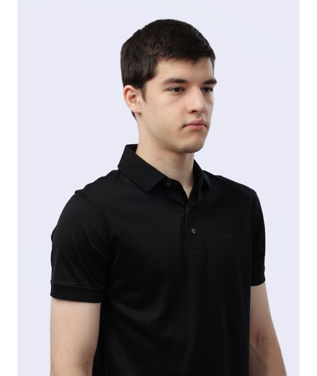 EMPORIO ARMANI Хлопковая футболка, фото 4