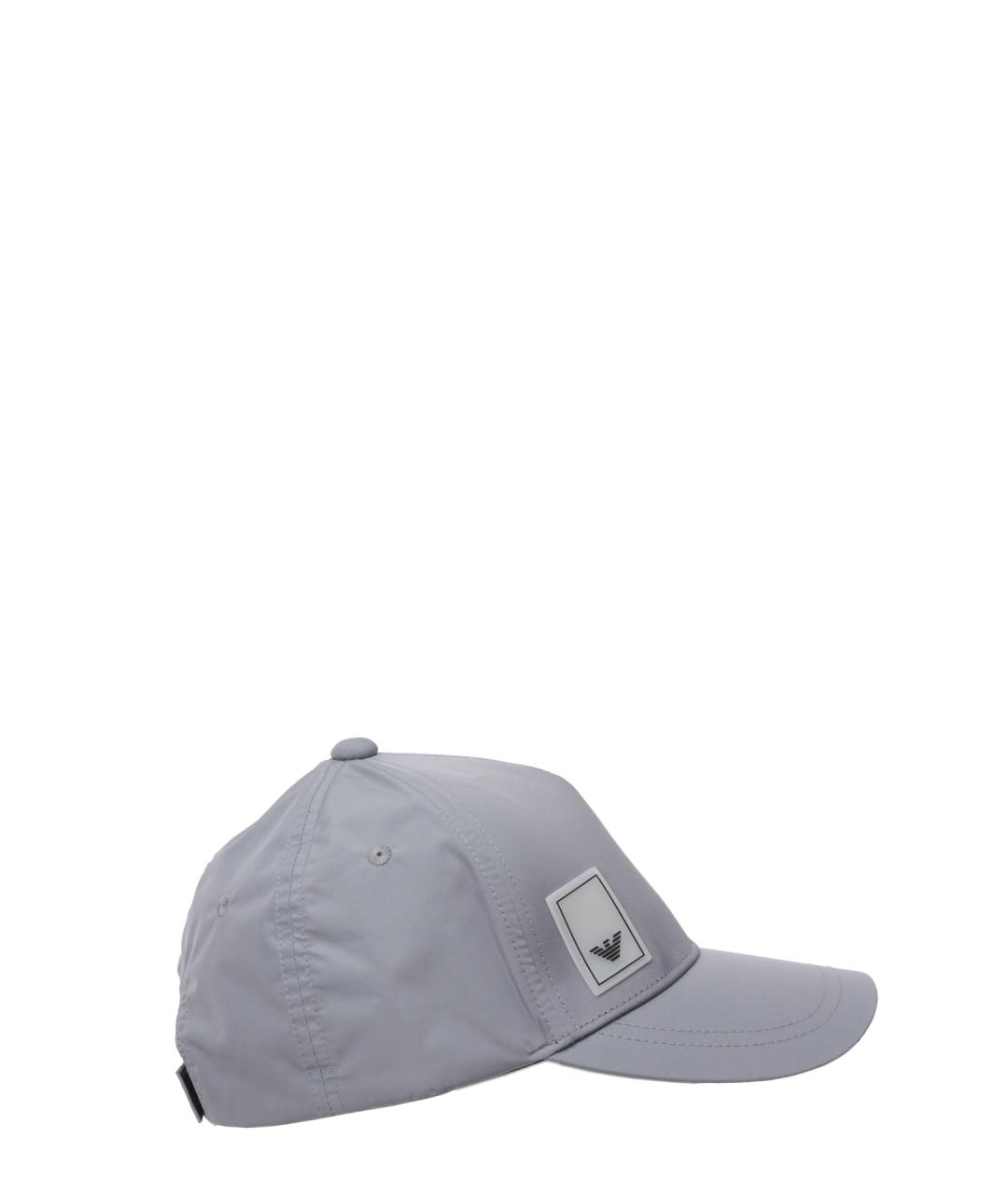 EMPORIO ARMANI Серая кепка/бейсболка, фото 3