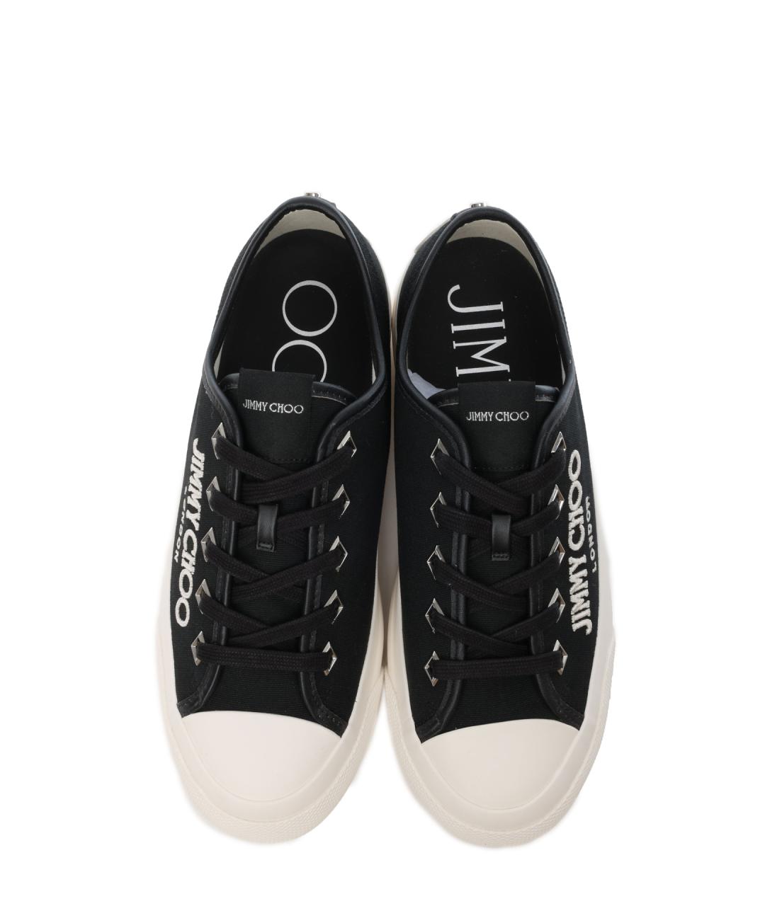 JIMMY CHOO Текстильные кеды, фото 5
