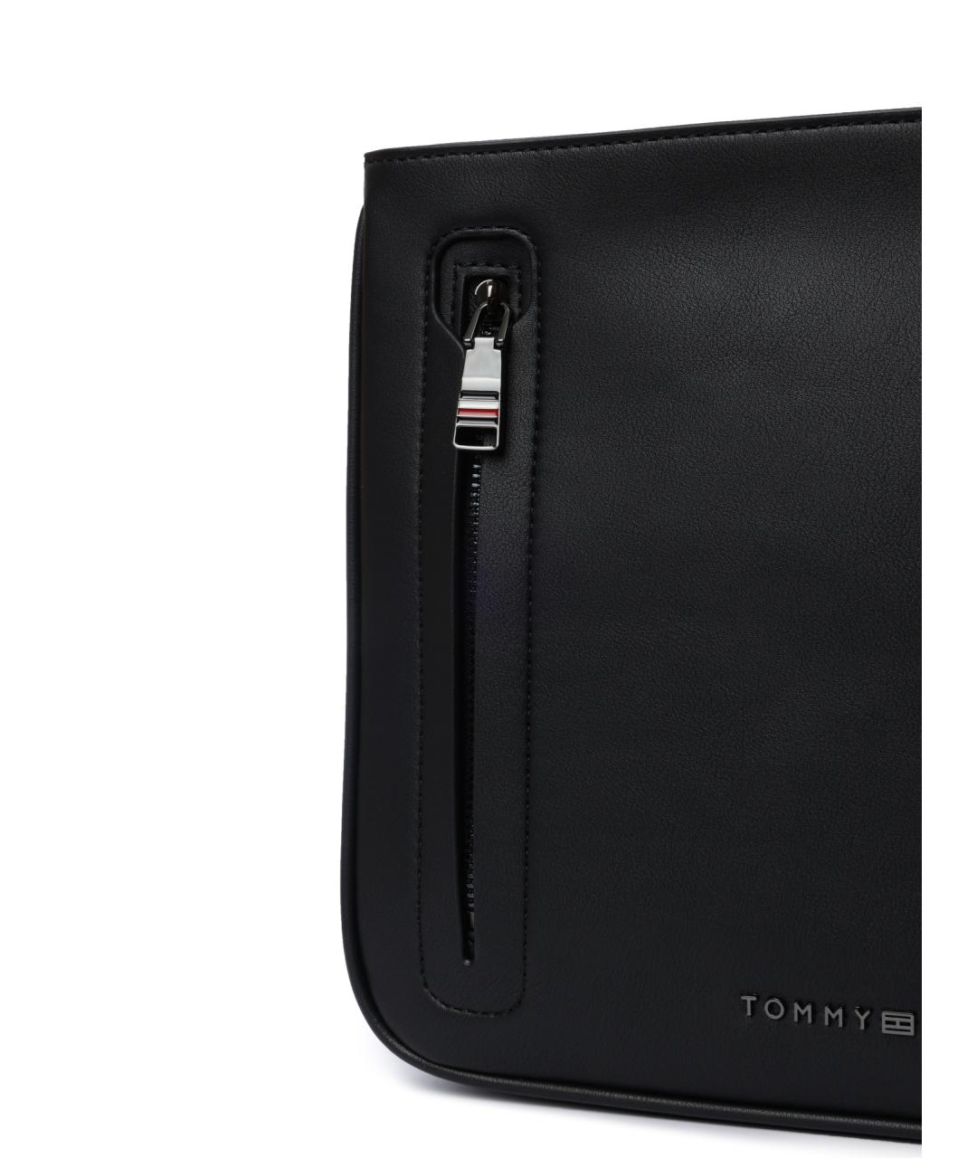 TOMMY HILFIGER Черная сумка на плечо, фото 4