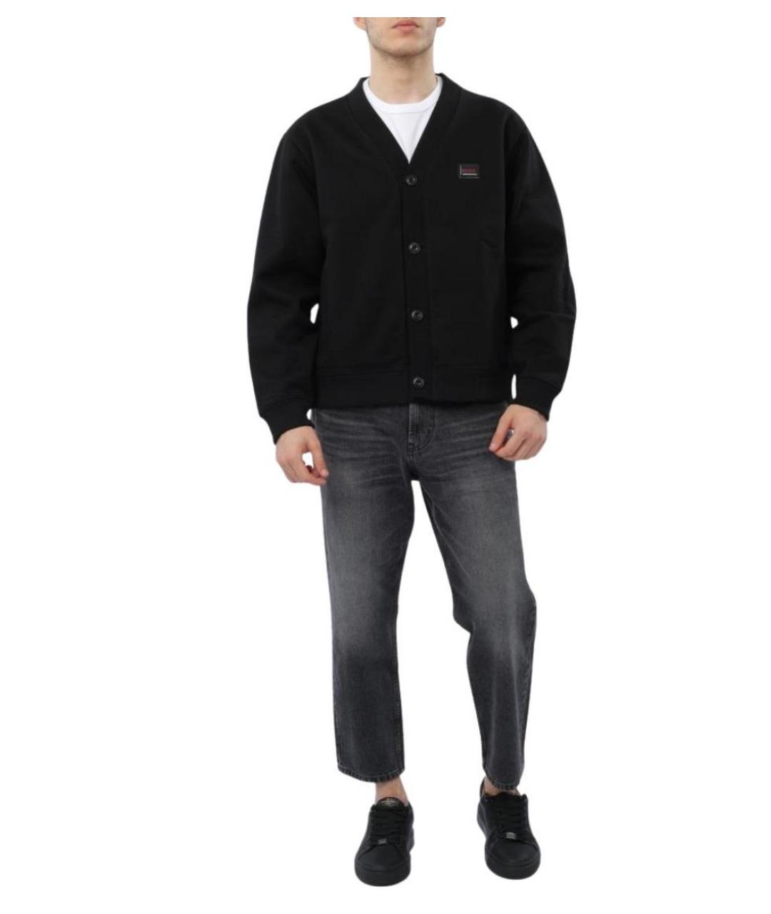 HUGO Черный кардиган, фото 2