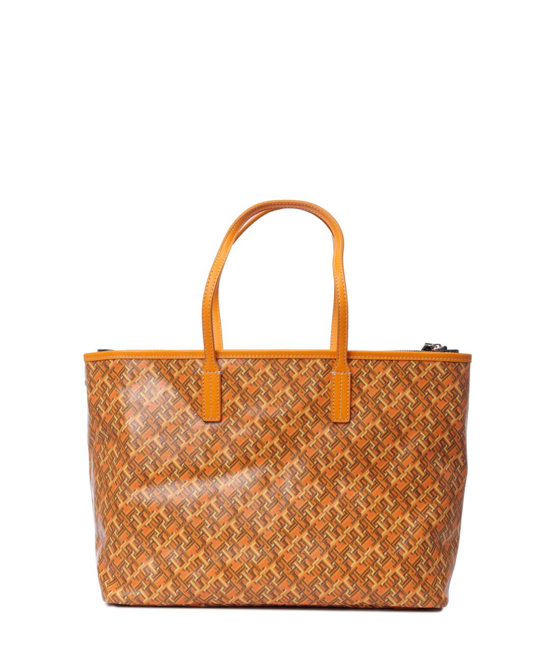 TOMMY HILFIGER Оранжевая сумка тоут, фото 3