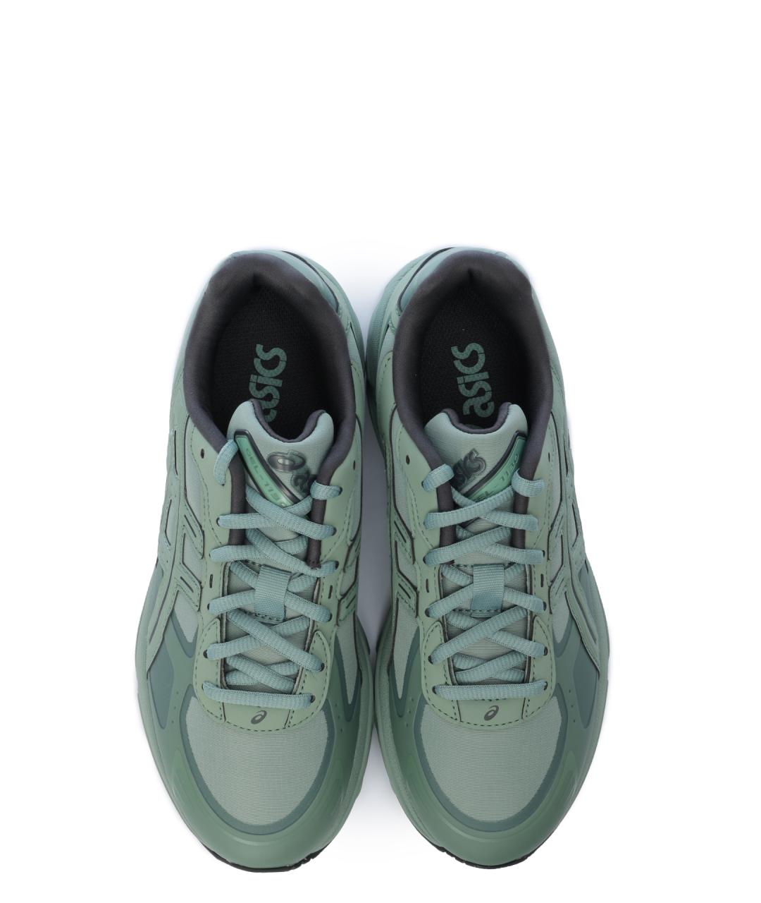 ASICS Зеленые текстильные кроссовки, фото 4