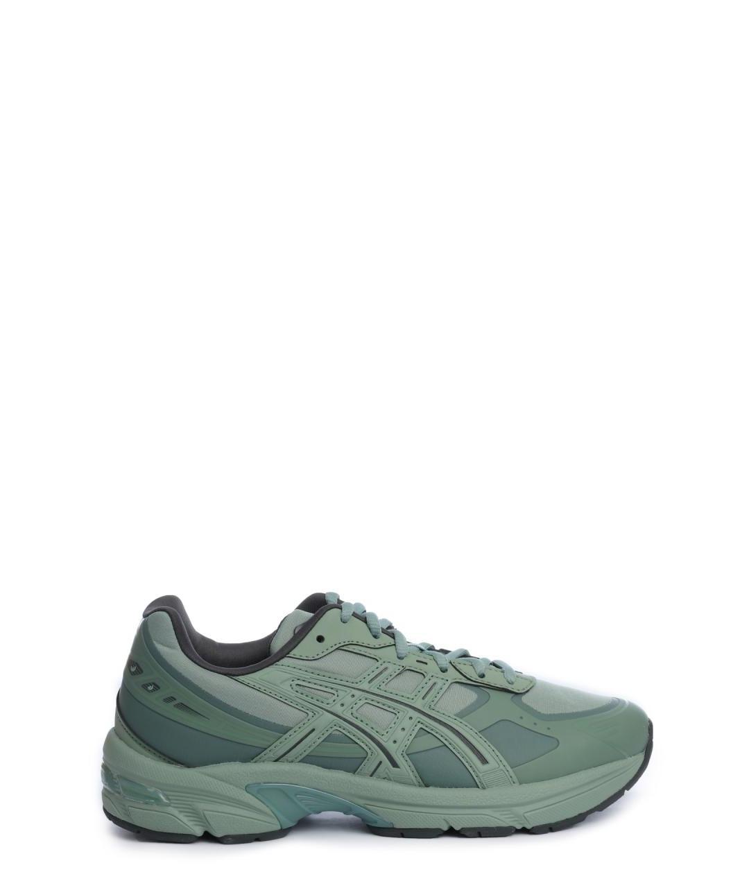 ASICS Зеленые текстильные кроссовки, фото 1