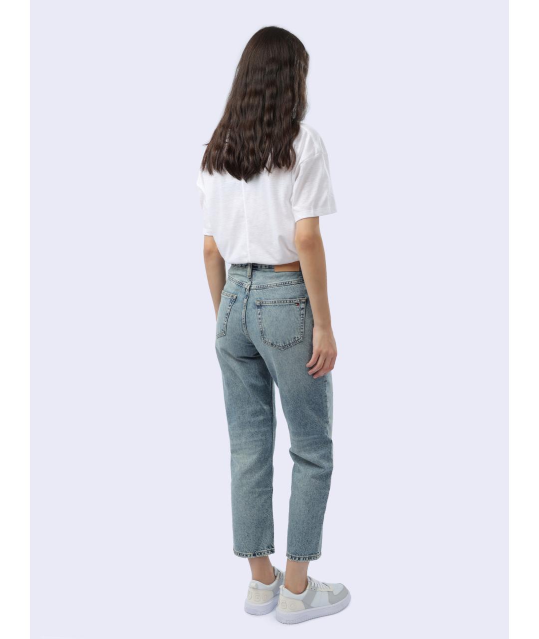 TOMMY HILFIGER Синие прямые джинсы, фото 7