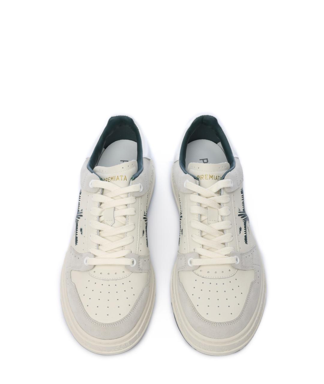 PREMIATA Мульти кожаные низкие кроссовки / кеды, фото 5