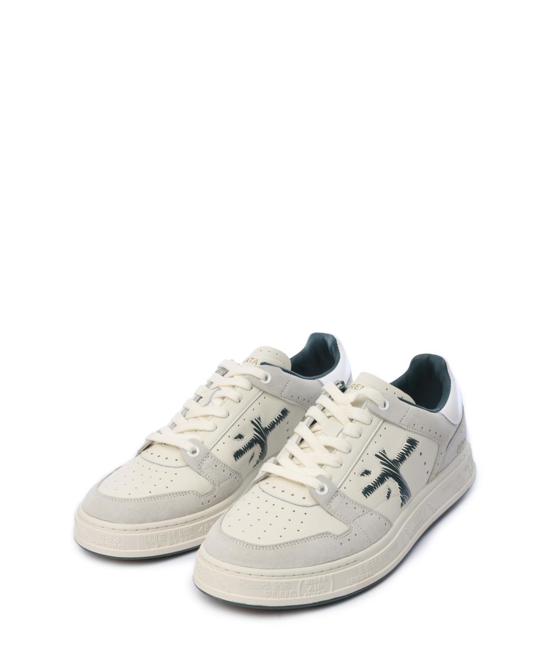 PREMIATA Мульти кожаные низкие кроссовки / кеды, фото 2