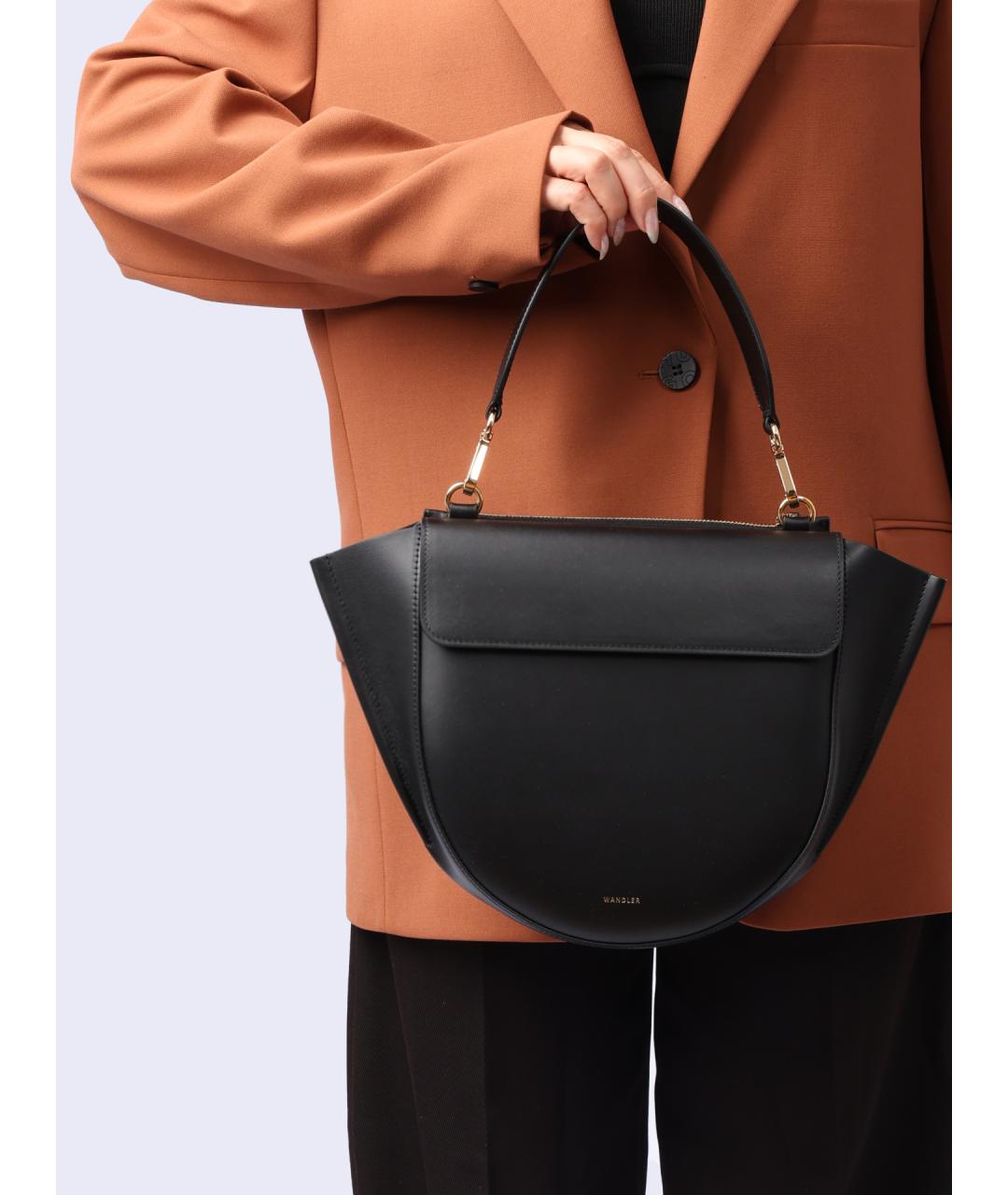WANDLER Кожаная сумка с короткими ручками, фото 2