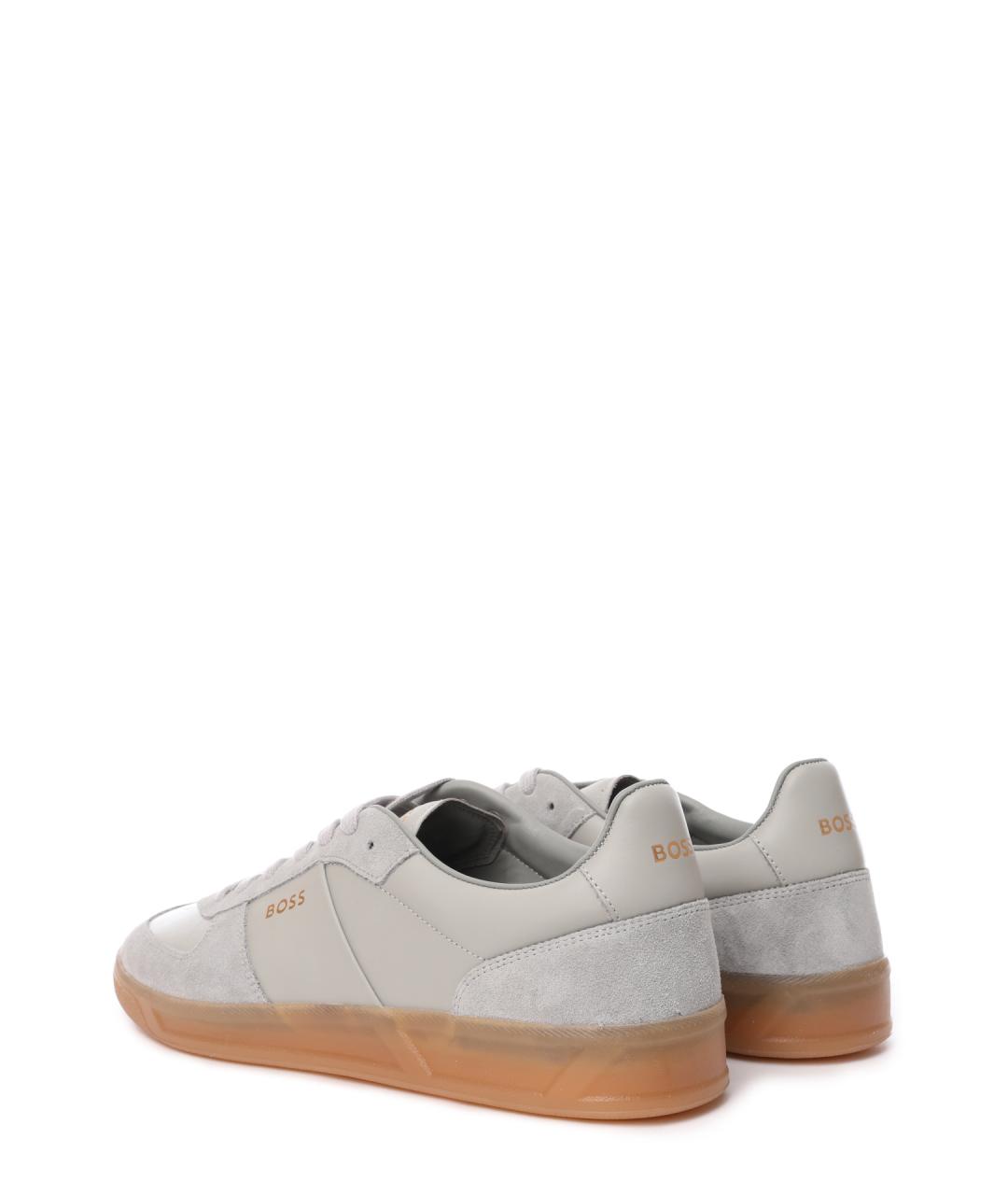 HUGO BOSS Замшевые низкие кроссовки / кеды, фото 3