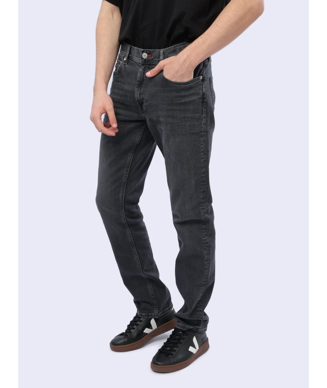 TOMMY HILFIGER Серые прямые джинсы, фото 3