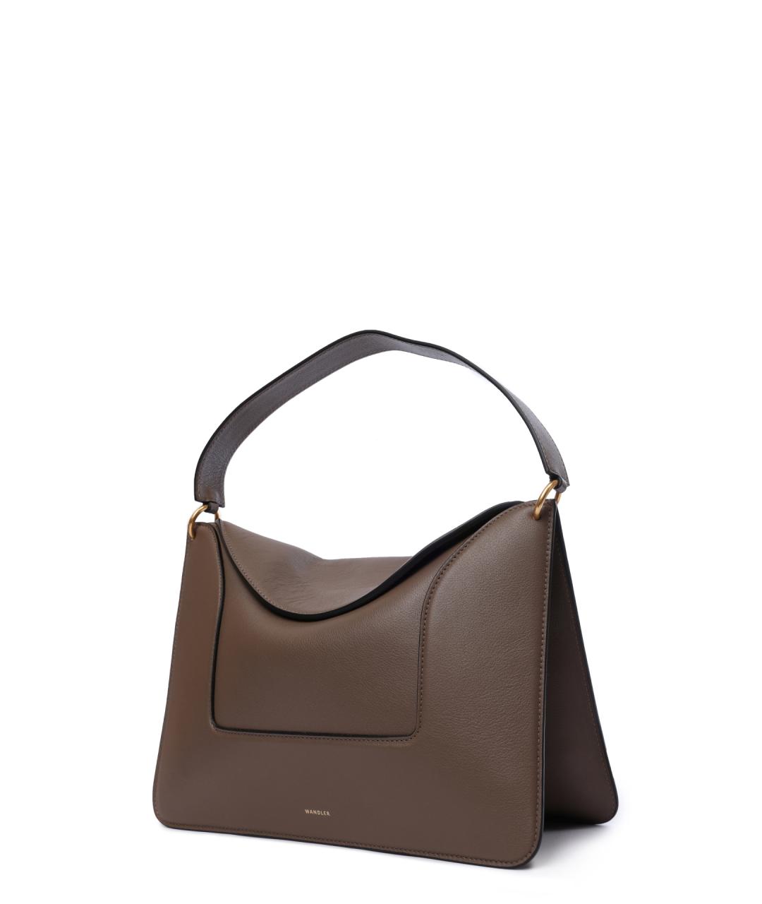 WANDLER Кожаная сумка с короткими ручками, фото 3