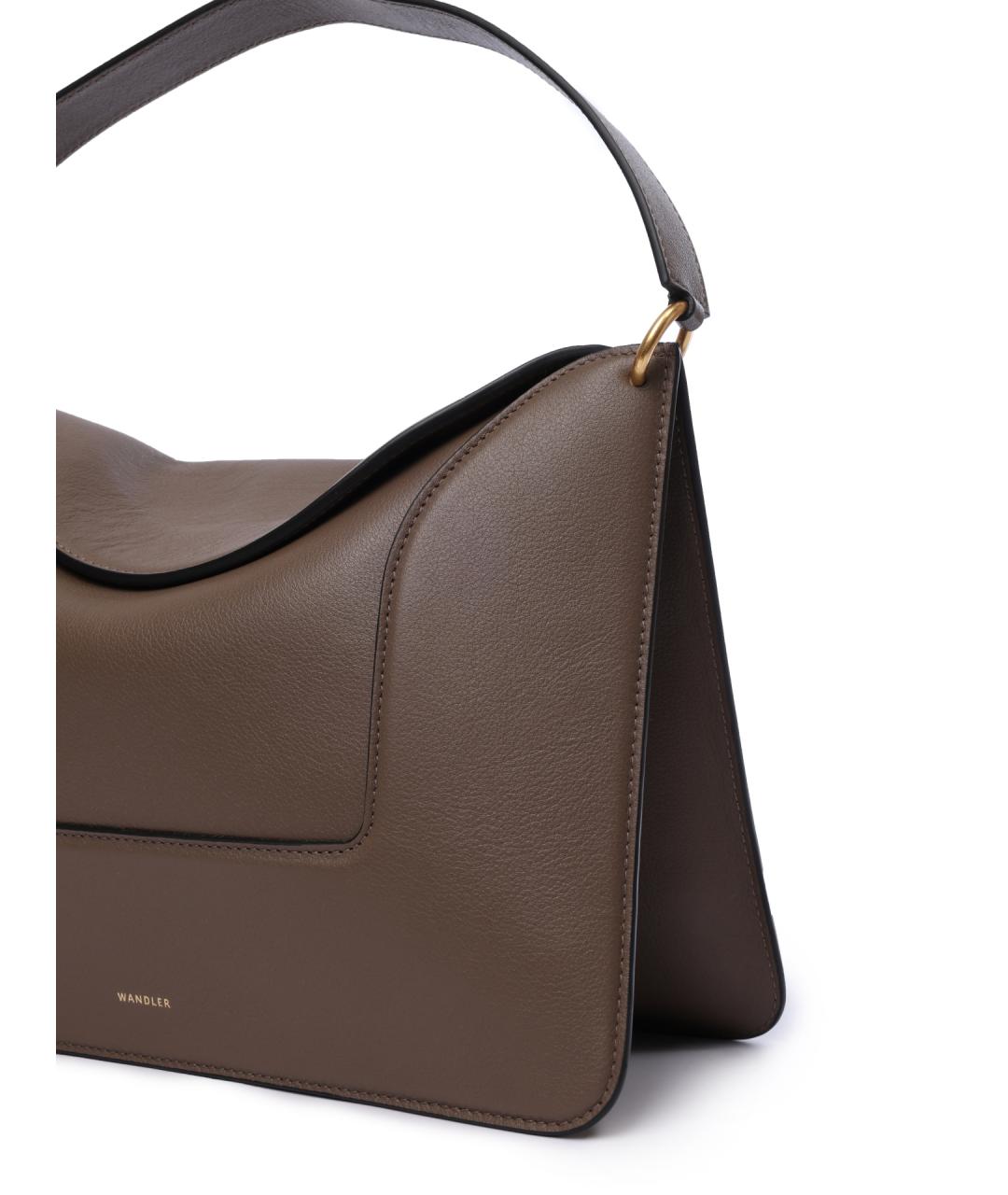 WANDLER Кожаная сумка с короткими ручками, фото 6