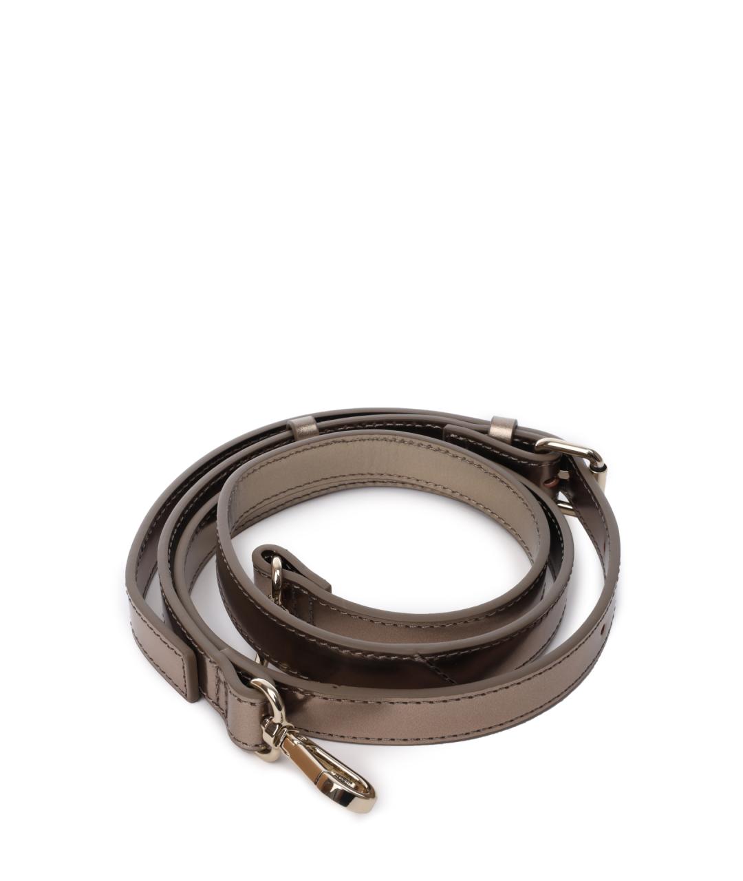 DIESEL Коричневая кожаная сумка через плечо, фото 5