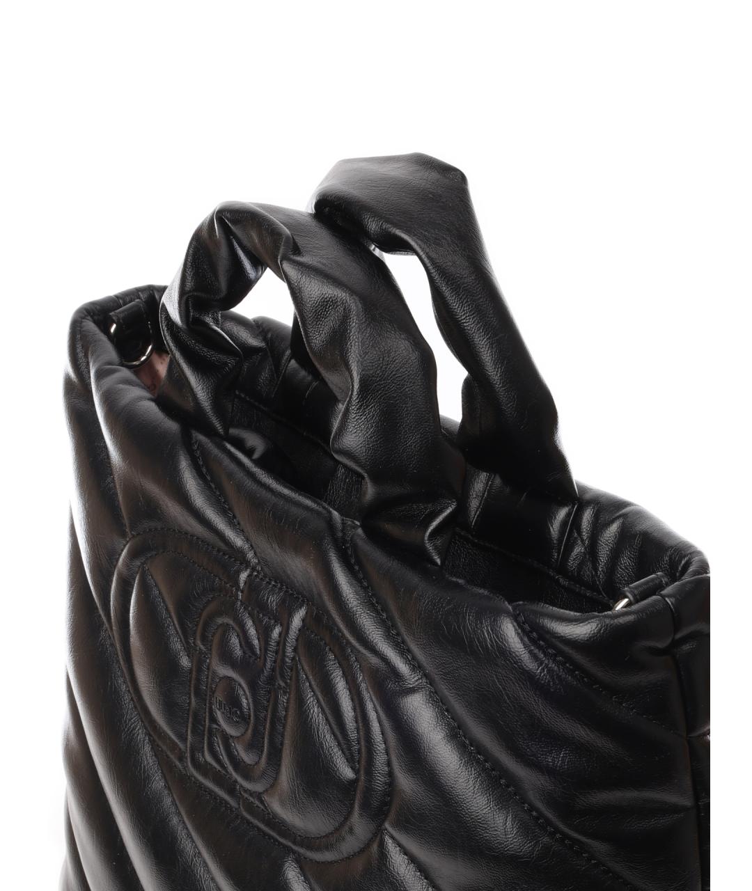 LIU JO Черная сумка тоут, фото 5