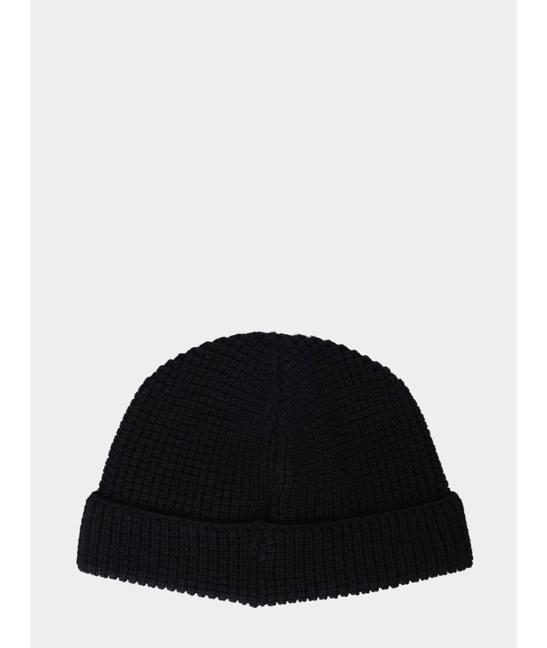 PREMIATA Черная шерстяная шапка, фото 6