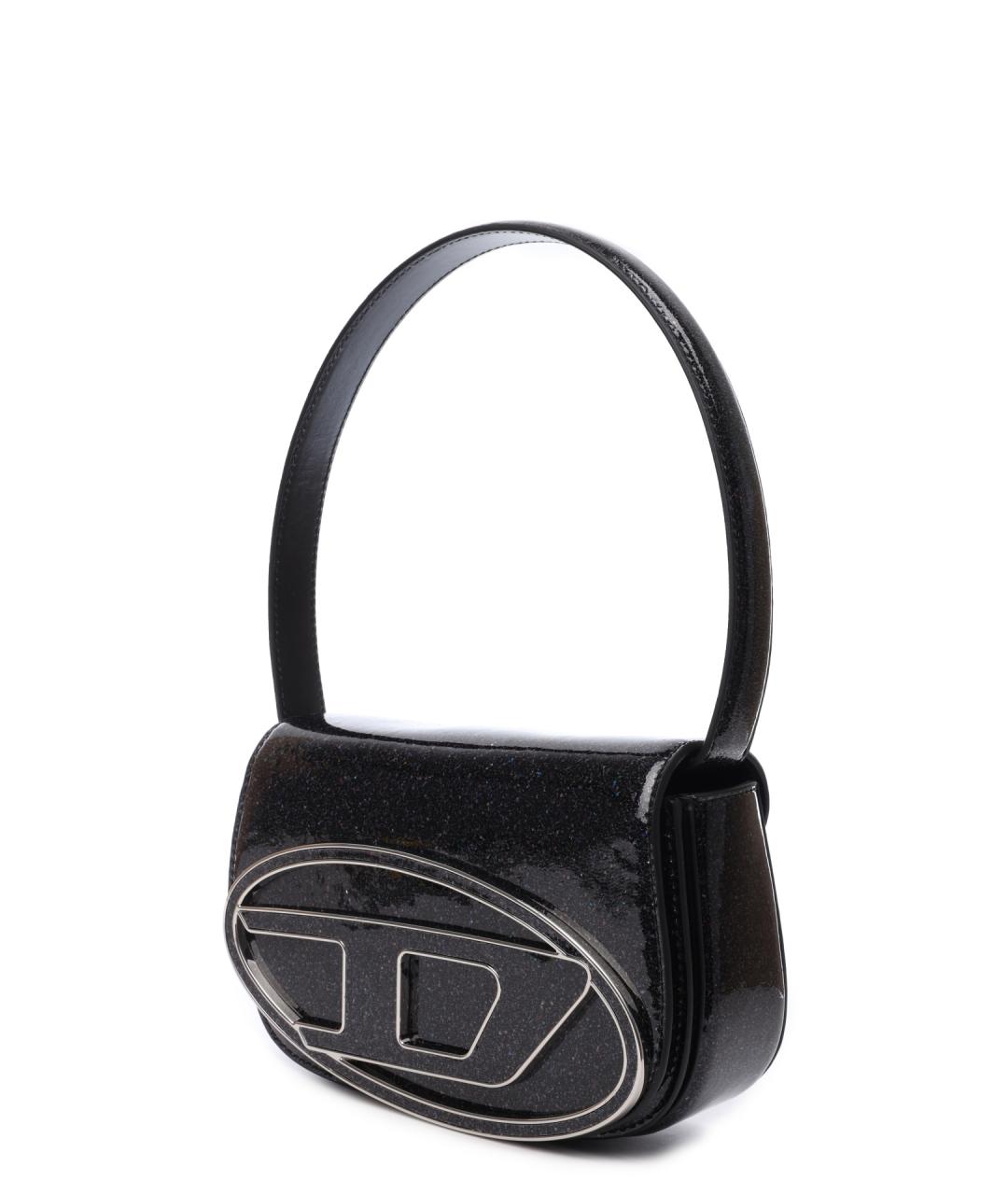 DIESEL Черная сумка через плечо, фото 3