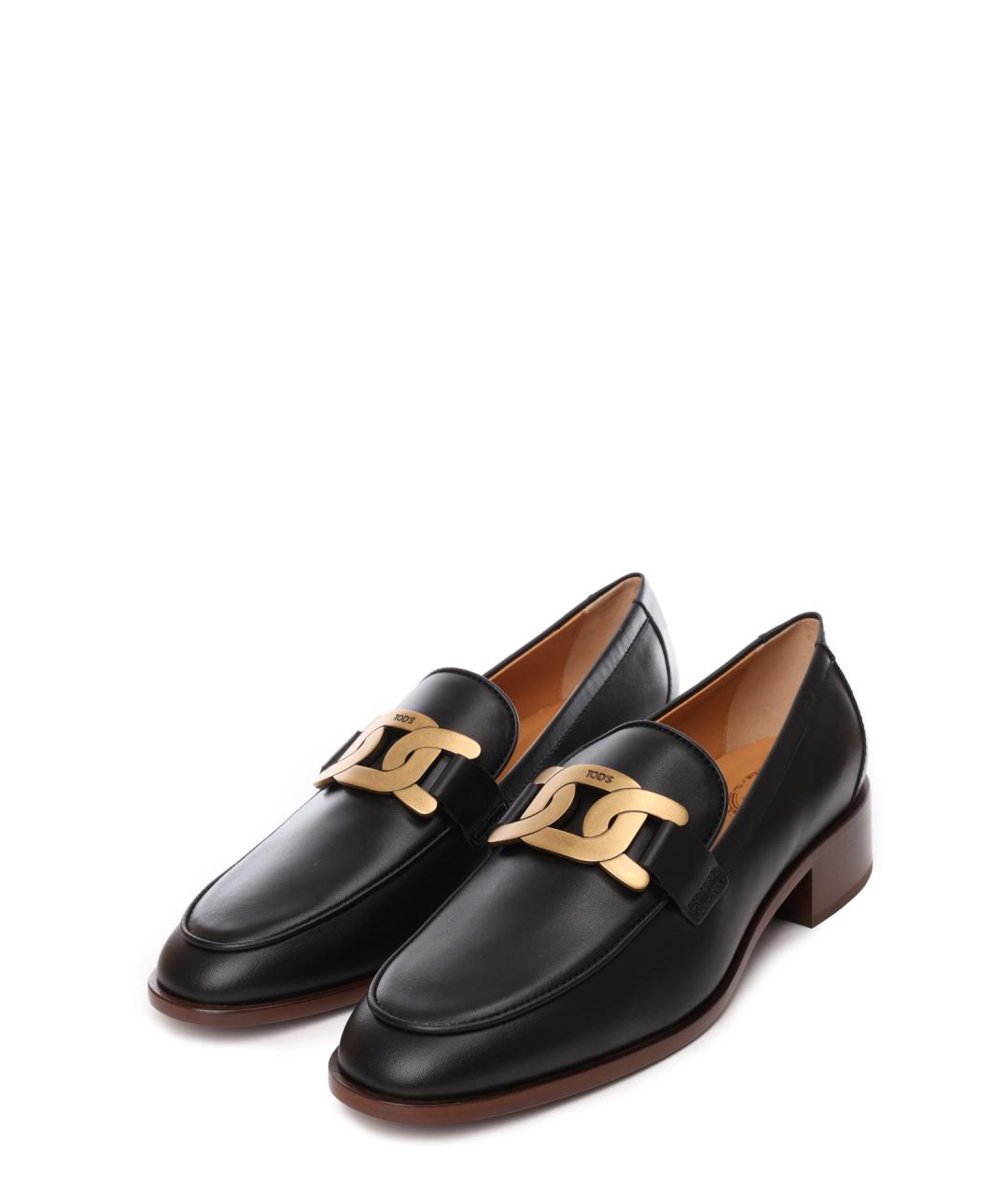 TOD'S Кожаные лоферы, фото 3