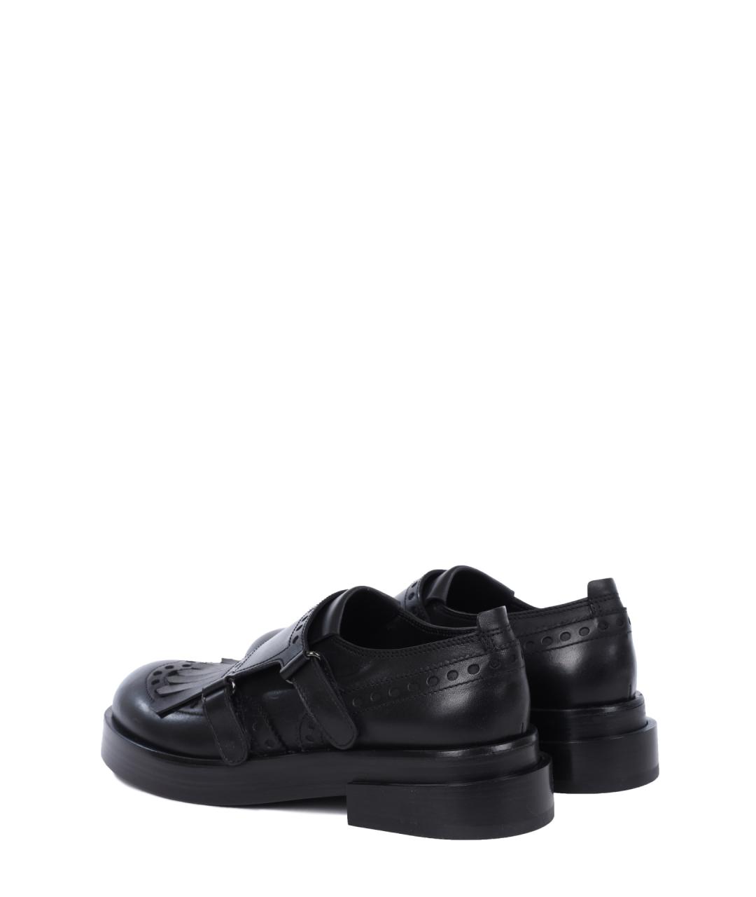 PREMIATA Черные кожаные туфли, фото 5