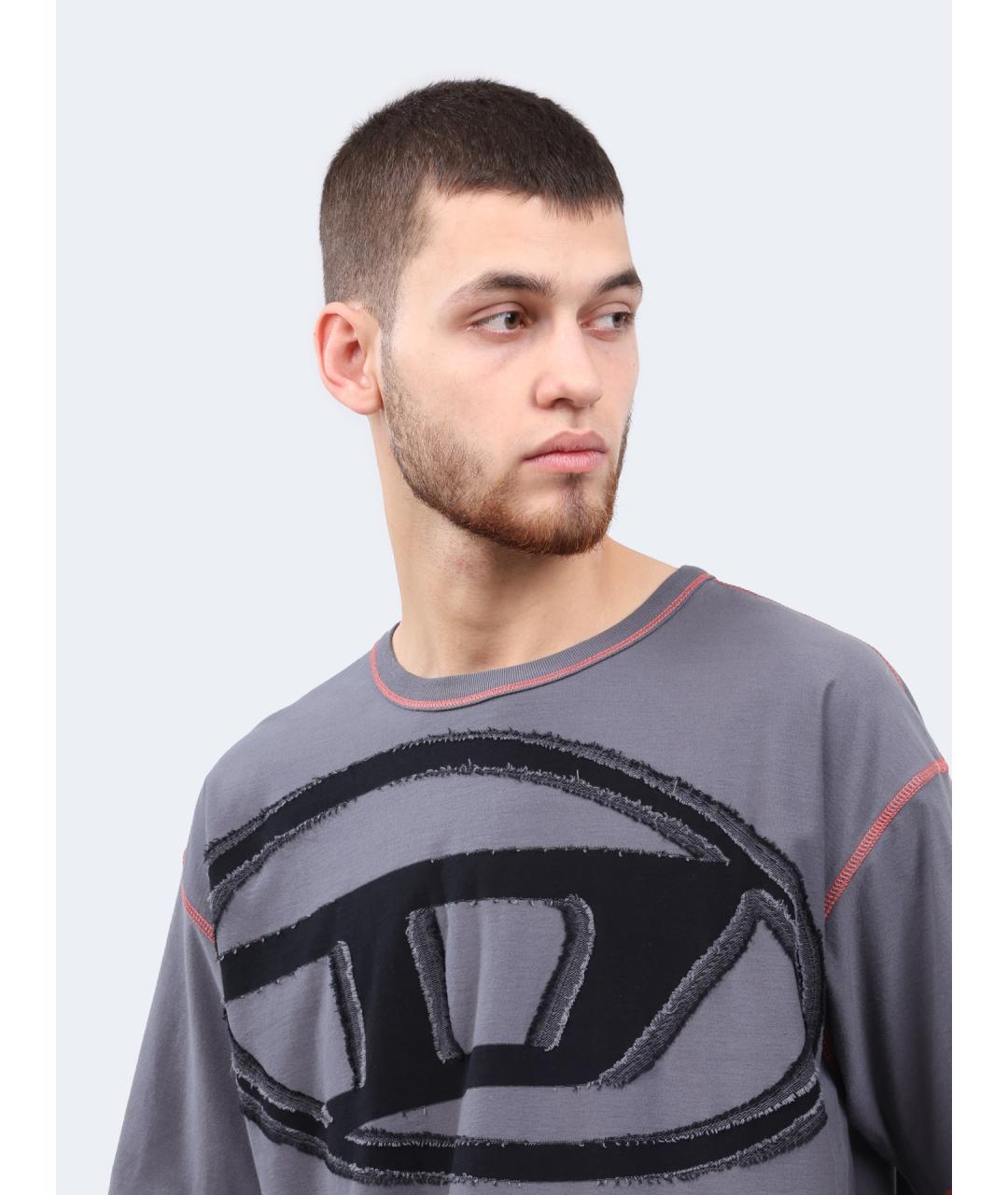 DIESEL Хлопковая футболка, фото 3