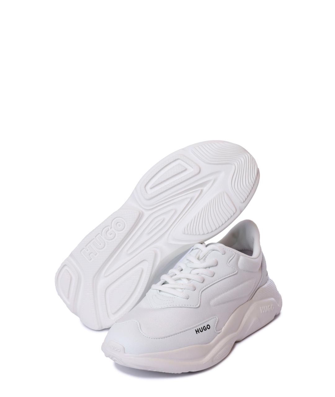 HUGO Белые кроссовки, фото 4