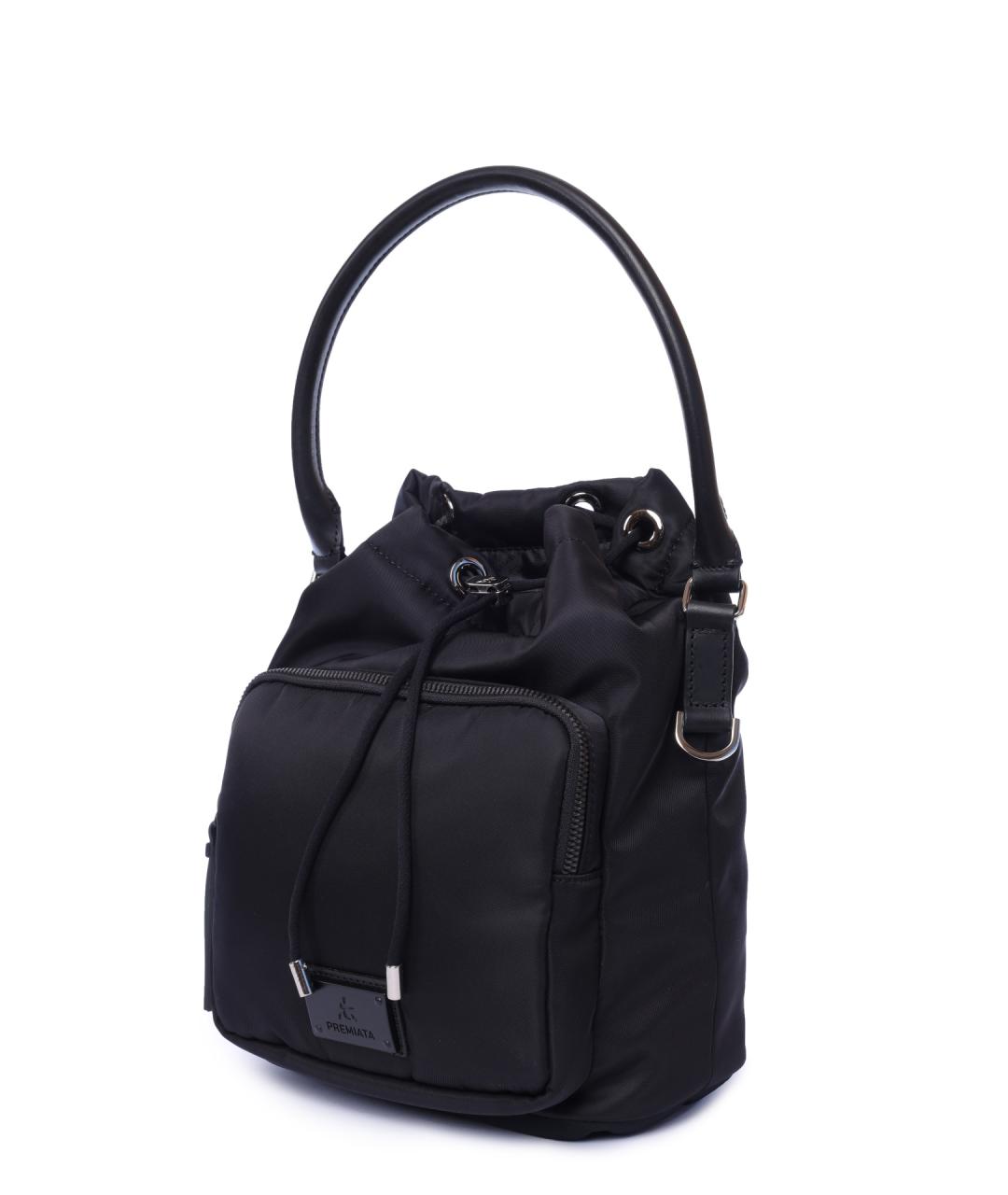 PREMIATA Черная сумка с короткими ручками, фото 2