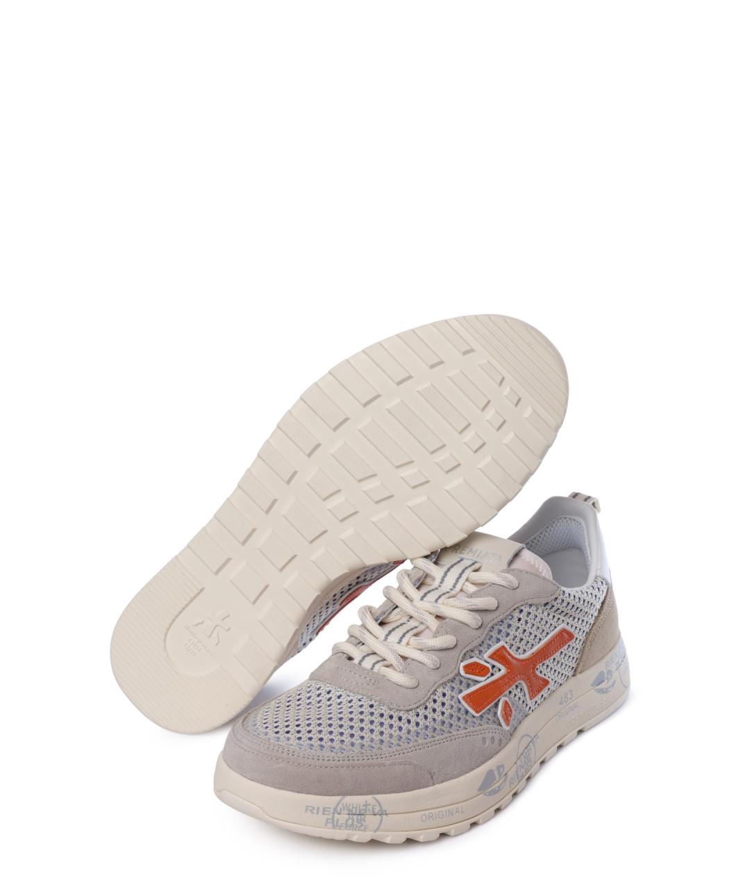 PREMIATA Мульти замшевые низкие кроссовки / кеды, фото 4