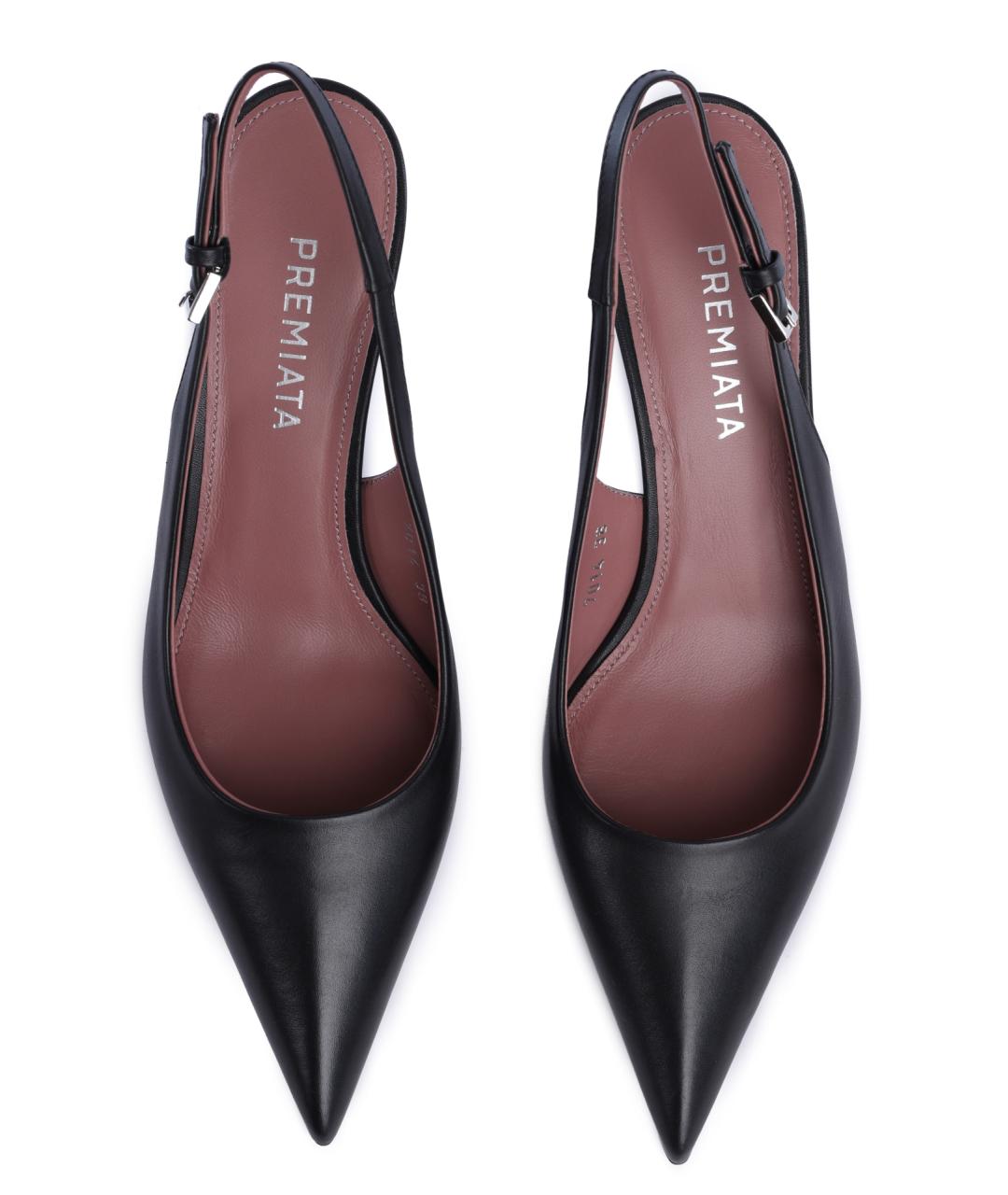 PREMIATA Черные кожаные туфли, фото 3