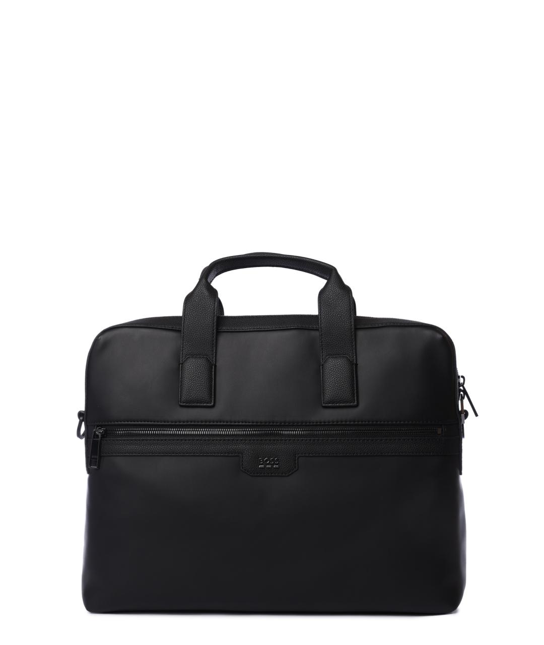 HUGO BOSS Черный портфель, фото 1
