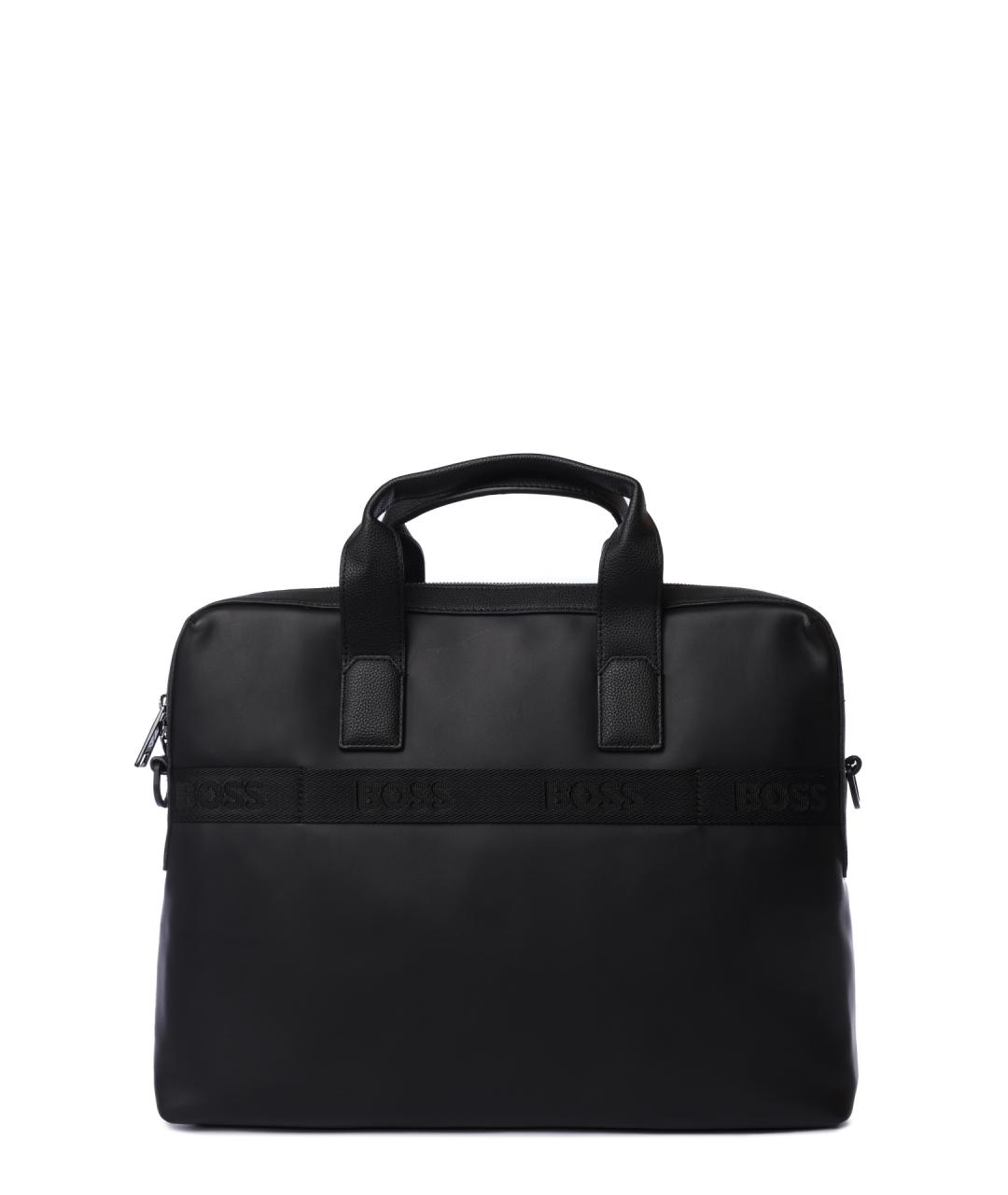 HUGO BOSS Черный портфель, фото 3