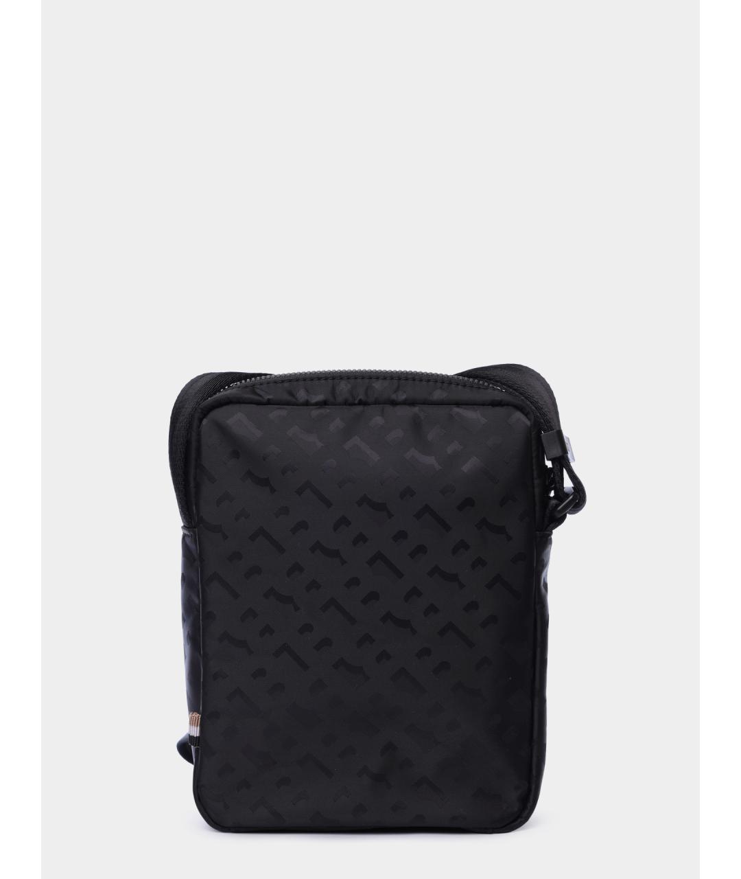 HUGO BOSS Черная тканевая сумка на плечо, фото 5