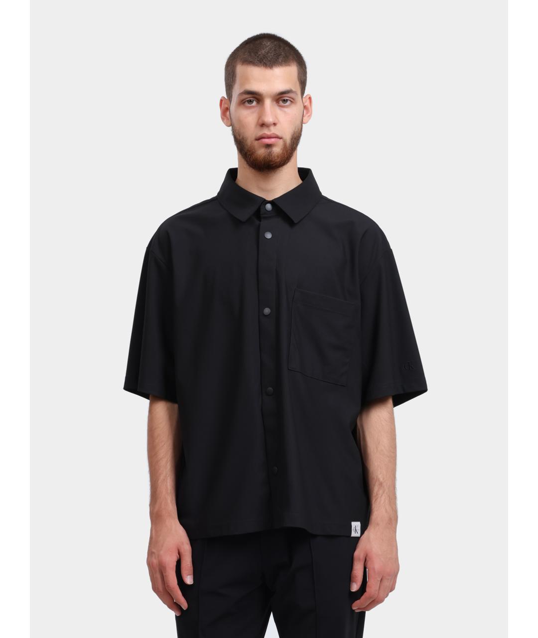 CALVIN KLEIN Черная кэжуал рубашка, фото 6