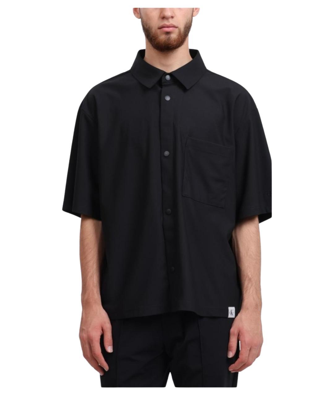CALVIN KLEIN Черная кэжуал рубашка, фото 1