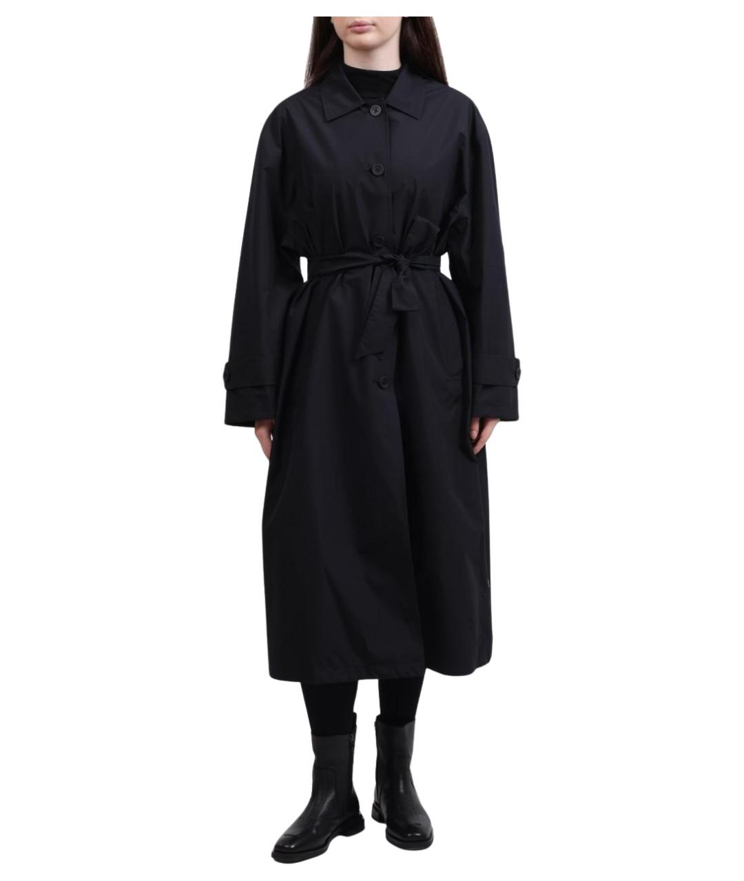 HERNO Черный тренч/плащ, фото 1