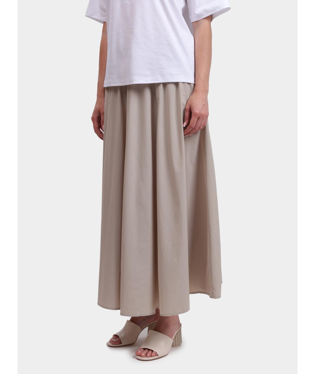 HERNO Серая юбка макси, фото 3