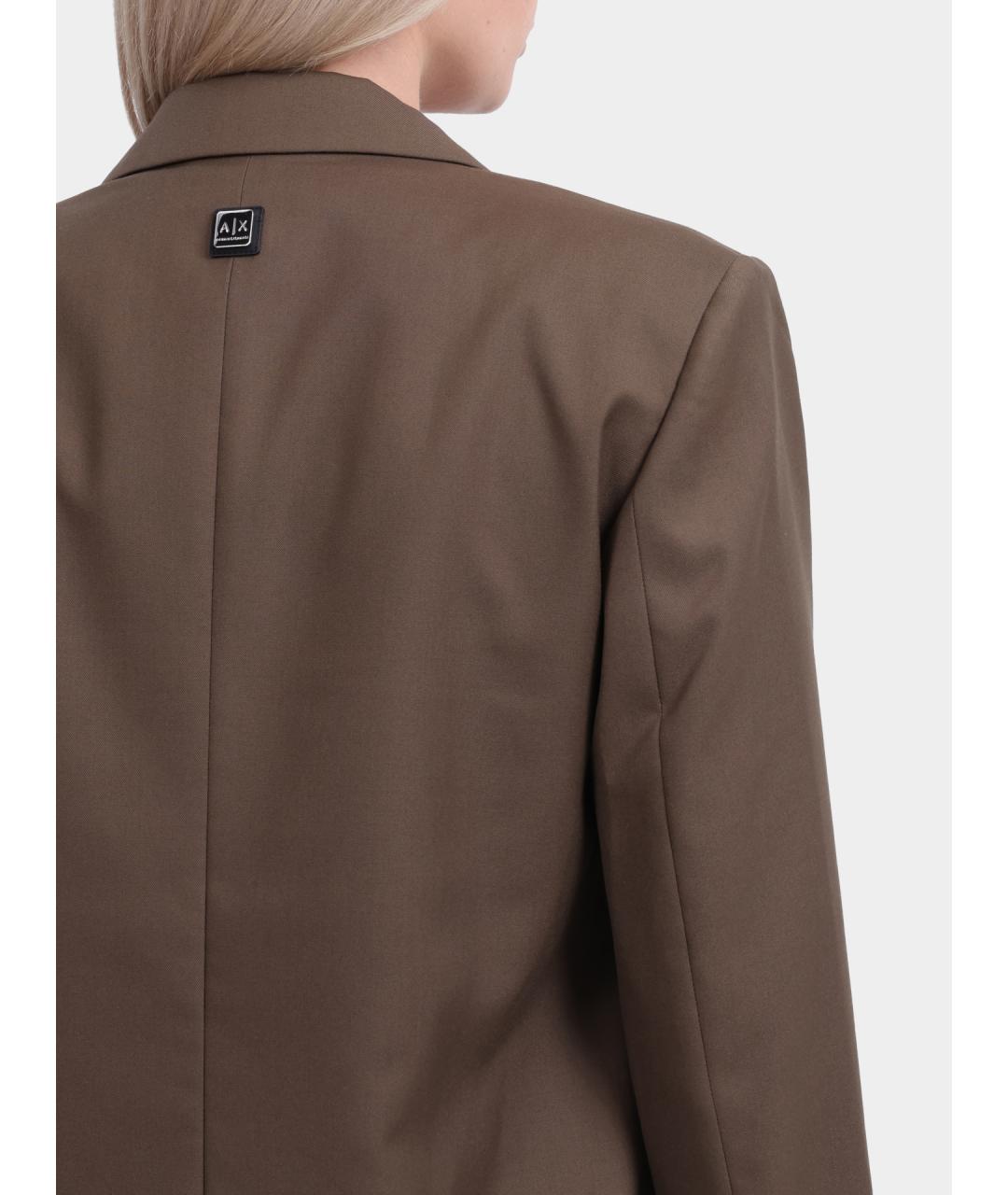 ARMANI EXCHANGE Полиэстеровый жакет/пиджак, фото 4