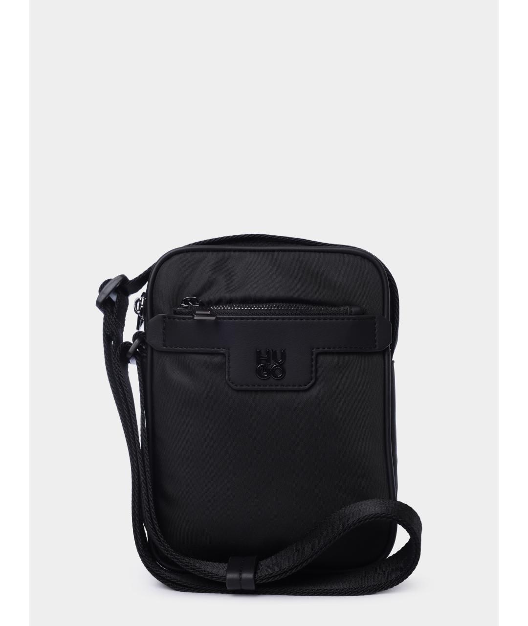 HUGO Черная сумка на плечо, фото 2