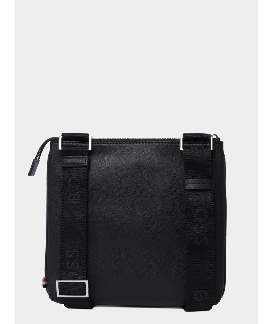 HUGO BOSS Кожаная сумка на плечо, фото 4