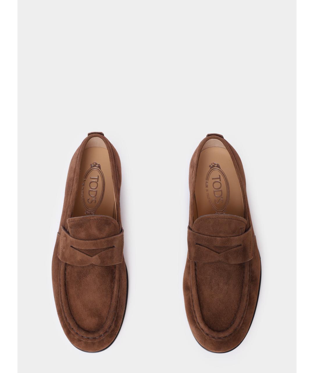 TOD'S Замшевые лоферы, фото 4
